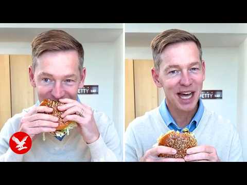 McDonald’s CEO roasted over video of him eating new Big Arch burger