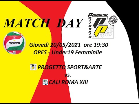 U19F  200521 ORE 19:30 - Progetto Sport&Arte  vs.  Cali Roma XIII