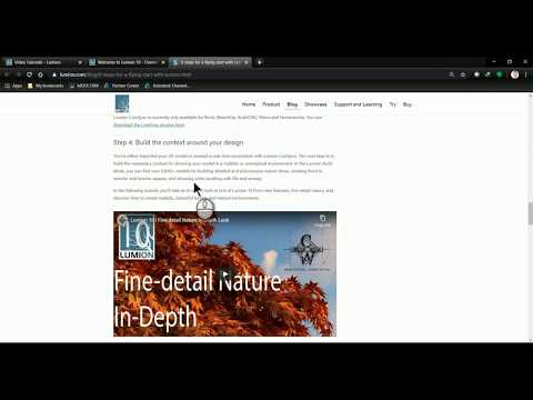 Getting Started with Lumion.