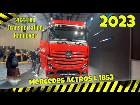 2023 Mercedes Actros L 1853 Tractor truck Interior and Exterior IAA Transportation 2022