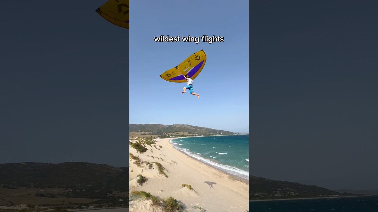 Kids flying crazy high with a wing! 😱🤯