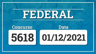 Capa de LOTERIA FEDERAL 5618