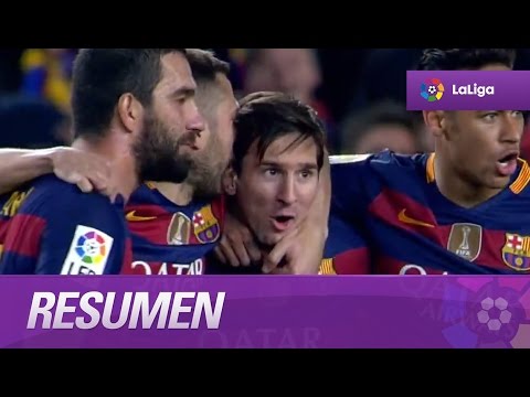 Resumen de FC Barcelona (2-1) Sevilla FC