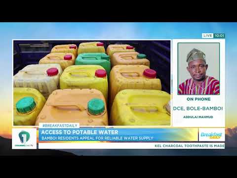 Bamboi Residents Appeal for Reliable Potable Water Supply | Breakfast Daily