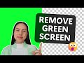 How To Remove A Green Screen Background From Video