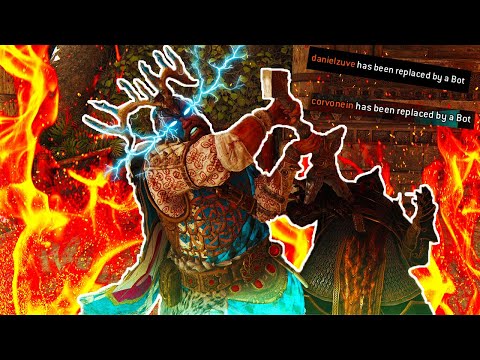 F-TIER HIGHLANDER MAKES S-TIERS RAGEQUIT AND TOXIC!!! | For Honor | Highlander Duels