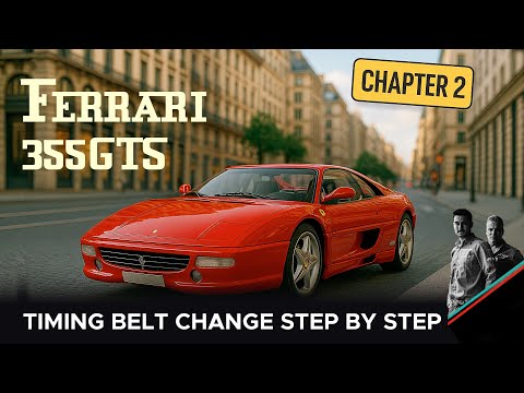 Ferrari 355 GTS - Timing Belt Change Step by Step - Chapter 2