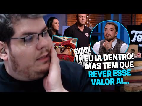 CASIMIRO REAGE: CASAL DO SANDUÍCHE DE SORVETE NO SHARK TANK BRASIL | Cortes do Casimito