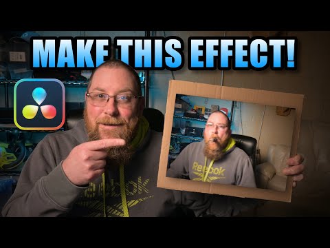 How to corner pin with planar Tracker and planar transform in Davinci Resolve!