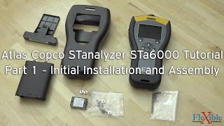 Atlas Copco STanalyzer STa6000 Tutorial Part 1 - Initial Installation and Assembly