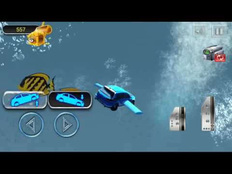 Floating Underwater Car Sim Video