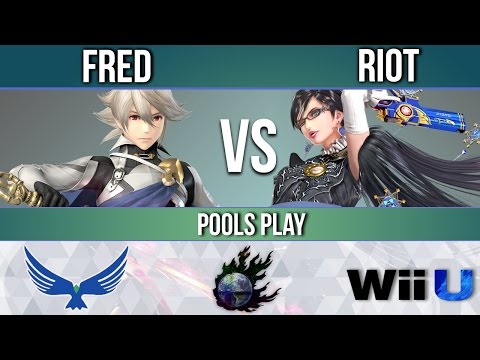 EagleLAN 2017 - Fred (Corrin) vs. Riot (Bayonetta) - Pools Play - Smash Wii U
