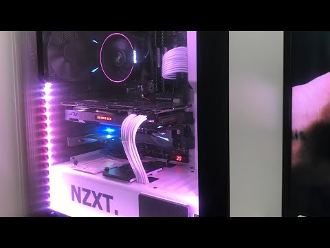 NZXT S340 ELITE -  HOW TO INSTALL - MSI Mystic light led strips