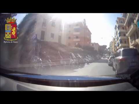 Inseguimento da film della Polizia a Genova
