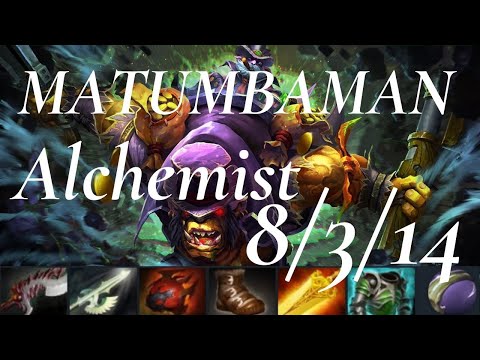 MATUMBAMAN Alchemist, Zai Nature's Prophet vs Nine Tiny - mini Secret - dota2