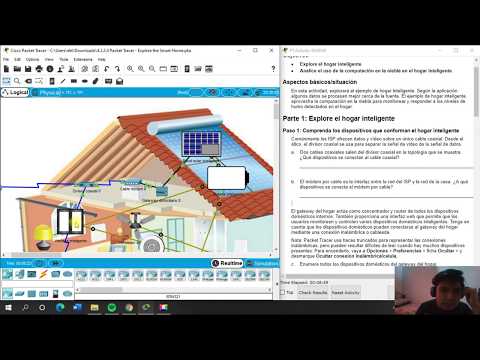 4.2.2.4 Packet Tracer - Explore the Smart Home