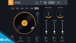Video thumbnail for 100% FREE | Vinyl VST Plugin from iZotope | Instant vintage character by Plugin Boutique