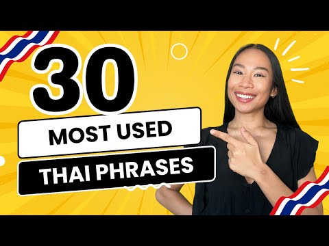 30 Most Used Thai Phrases | Thai for Beginners