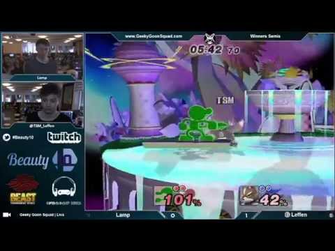 Beauty 10 - Lamp (G&W) Vs. TSM | Leffen (Fox) - Winners Semis - Project M
