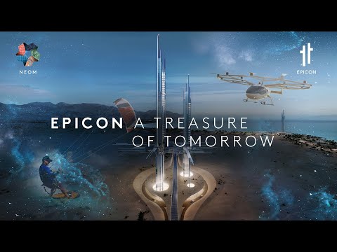 Epicon - Futuristički neboderi izranjaju iz pustinje Saudijske Arabije (VIDEO)