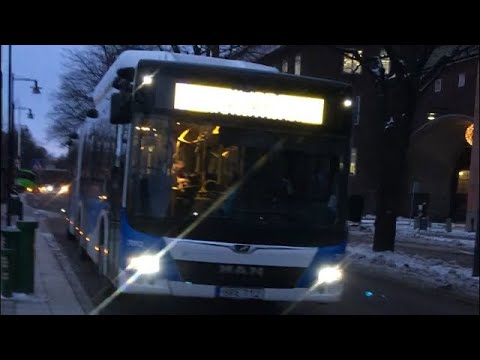 Bus ride line 5 from Kungsängsgatan to Hälla.