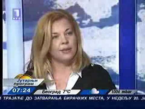 Urednica magazina "Tina" Branislava Mićić