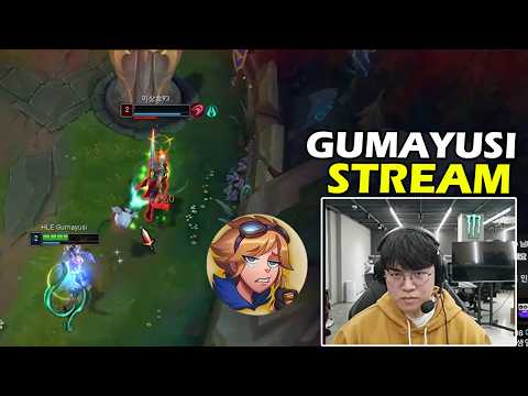 HLE Gumayusi Stream Ezreal Crusing Challenger Aphelios