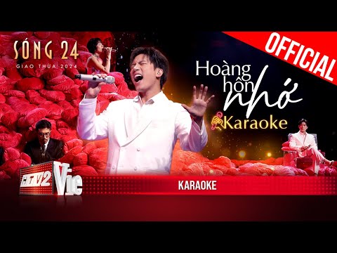 Karaoke Hoàng Hôn Nhớ - Anh Tú | Sóng 24