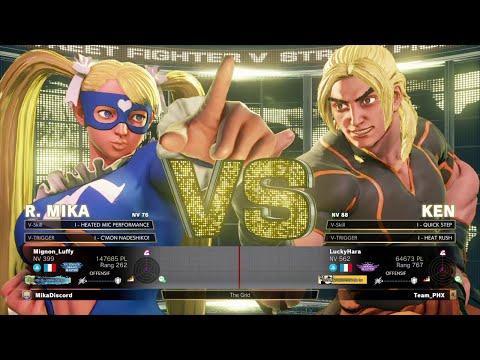 Red Bull Luffy R mika VS ken LuckyHara... Masterz TV