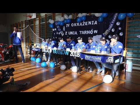 Żużlowcy Unii Tarnów w III LO [REPORTAŻ] - zvami.tv