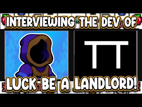 Interviewing the Luck be a Landlord Developer, TrampolineTales! - YouTube