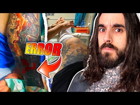 12 DÍAS en el HOSPITAL por un TATUAJE BLACKOUT 😰