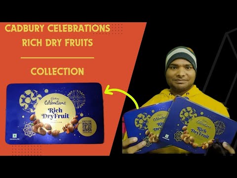 Cadbury Celebrations Rich Dry Fruit Collection Chocolate Gift Box, 177 g