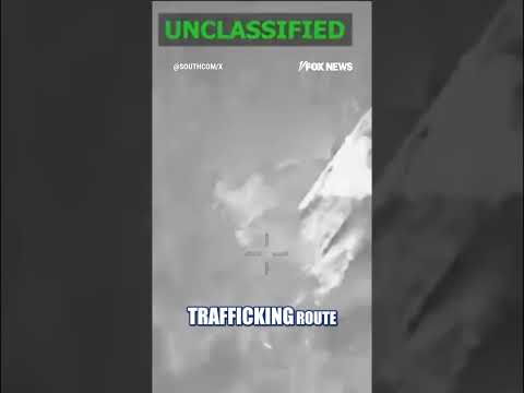 US forces strike alleged drug vessel, killing two narco-terrorists #shorts #us #news #narco #cartel