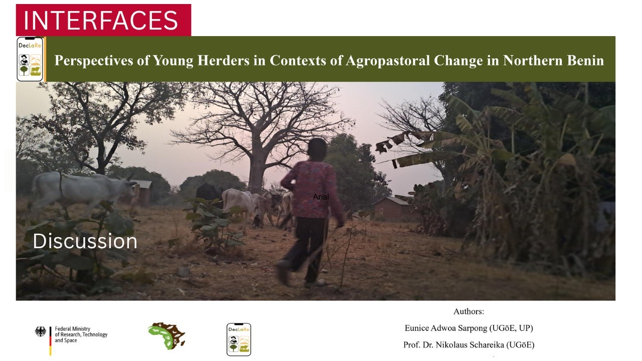 Perspectives of young herders in contexts of agropastoral change in northern Benin | Discussion