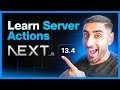 Learn Next Js 13 4 Server Actions In 24 Minutes For Beginners