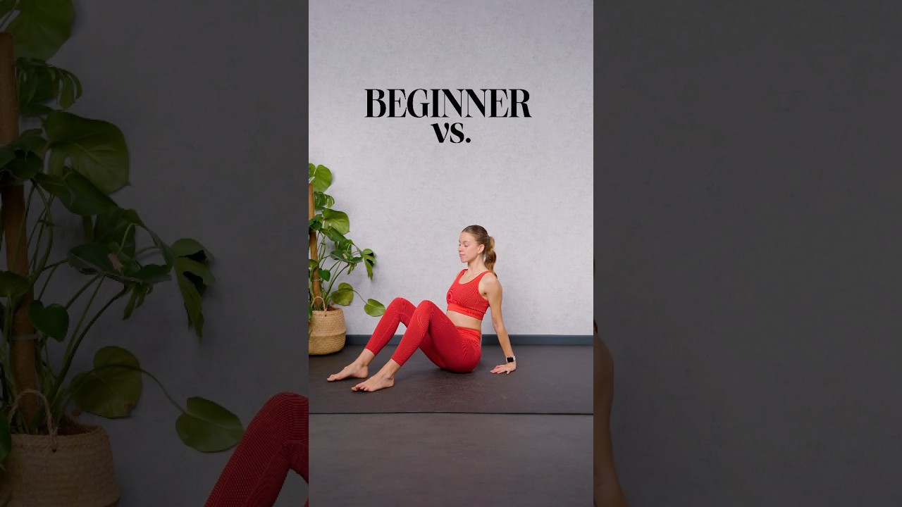 From Pilates Beginner to Pro | Half Roll Down meets Reverse Plank - YouTube