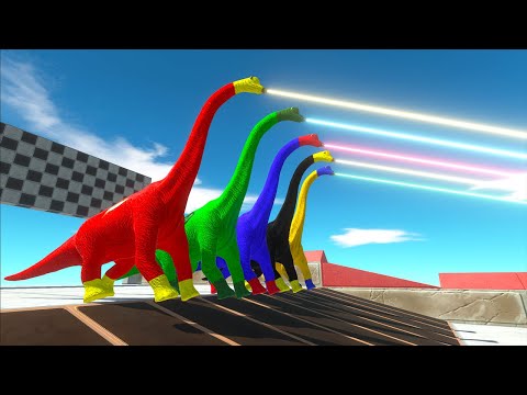 HUNTING FOUND JURASSIC WORLD EVOLUTION BRACHIOSAURUS LASER DC COMICS DINOSAURS SPEED RACE CHAMPIONS