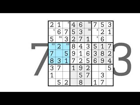 Solving Sudoku Puzzle #73