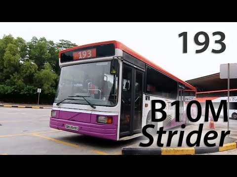 Tuas Throwback - SBS2649S on 193 Volvo B10M Mk4 Strider