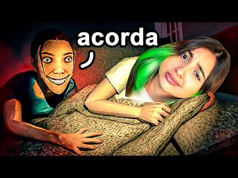 ACORDEI DE MADRUGADA E... MINHA NAMORADA SONÂMBULA ESTAVA ASSIM.