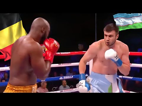 The Big Uzbek (Uzbekistan) vs Big Jack (Belgium) | KNOCKOUT, BOXING Fight, Highlights