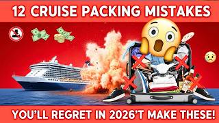 12 Cruise Packing Mistakes You'll REGRET in 2026 (And Easy Fixes!)