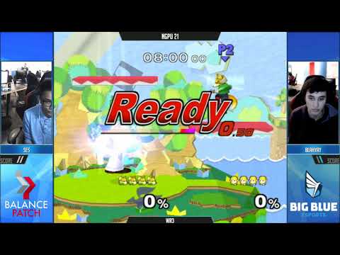NGPU 21 SSBM - Ses (Fox) vs. Blahyay (Sheik) - Melee WR3