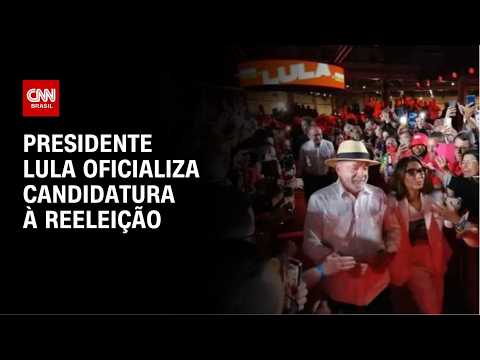 Lula é lançado à Presidência em reunião interna do PT antes de evento | AGORA CNN
