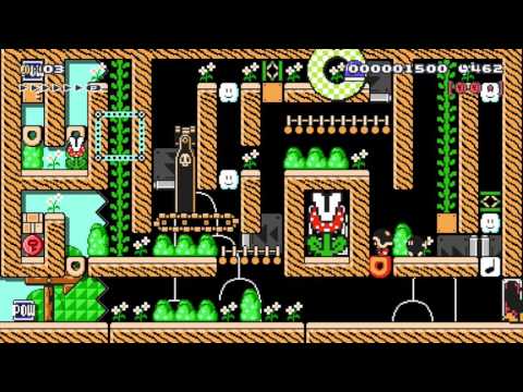[Super Mario Maker Puzzle] 一画面コース63(One Screen) by kayashima