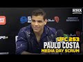 UFC 253: Paulo Costa 'Won't Chase' Israel Adesanya In the Octagon - MMA Fighting