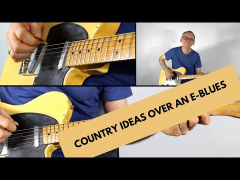 Lars Schurse - Country ideas over an E-Blues