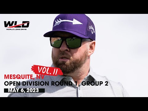 2023 World Long Drive Mesquite Vol. II | Open Division Round 1 Group 2