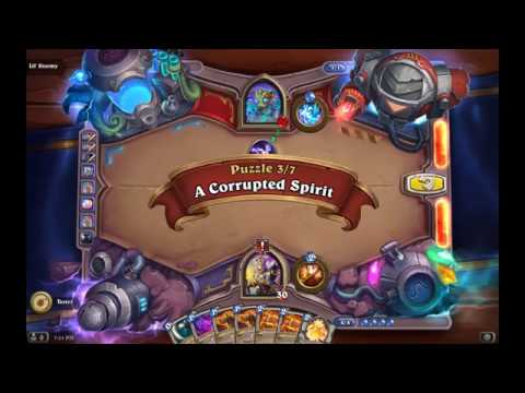 Solution Puzzle Lab Lethal: A Corrupted Spirit - Lil' Stormy (3/7), Hearthstone Boomsday